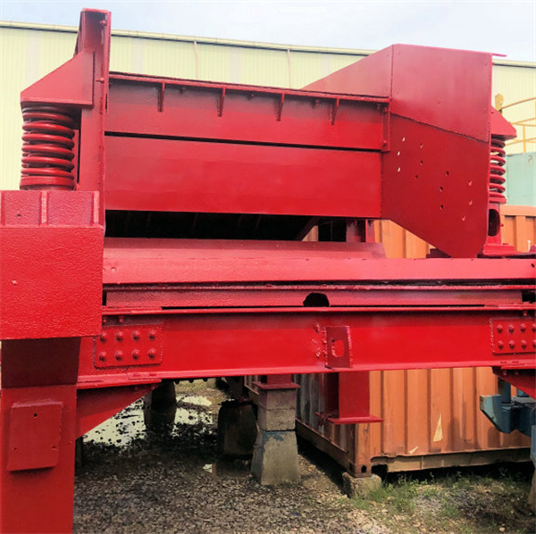 Kobe Steel - Allis Chalmers 1830mm X 4880mm (6' X 16') Pan Feeder With Vibrating Grizzly Section)